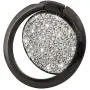 Cell Phone Finger Ring Holder, GREATQIQI Glitter Rhinestone Phone Kickstand, 360° Rotation Metal Ring Grip Stand for Phones and Tablets (Black) Cell Phone Finger Ring Holder, GREATQIQI Glitter Rhinestone Phone Kickstand, 360° Rotation Metal Ring Grip Stand for Phones and Tablets (Black)