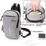 AmHoo Sling Backpack Anti Theft Waterproof Crossbody Bag Fashion Daypack