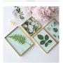 Rising Star Double 4x6 Folding Picture Frames, Gold Metal Pressed Glass Photo Frame Brass