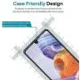 [3 Pack] L K Screen Protector for LG Stylo 6, [Full Cover] [ Easy Installation] Scratch-resistant, Bubble Free (Black)