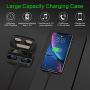 Wireless Earbuds, NEEKFOX IPX7 Waterproof Bluetooth 5.0 Headphones, Deep Bass Stereo Earphones Sports in-Ear Headset 120 Hours Playtime with Mic, LED Battery Display, Touch Control, AAC CVC 8.0