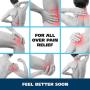 Wahl All Body Powerful Therapeutic Massager for Neck, Back, Legs, Body - Model 4120-600, Silver (04120-600)