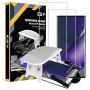 EGV [2 Pack] Screen Protector for Samsung Galaxy Note 20 Ultra, 9H Tempered Glass [Fingerprint Unlock Compatible] [Easy to Install] [Case Friendly]