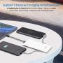 TG90 10000mah Power Bank External Battery Packs, Portable Charger with Built-in Cables for Cell Phone Battery Backup, Portable Phone Charger Compatible with iPhone, iPad, iPod, Android Phones