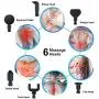 Diwenhouse Massage Gun - Deep Tissue Muscle Percussion Massager for Athletes, 20 Speed Handheld Electric Massage with 6 Replaceable Massage Heads Super Quiet Diwenhouse Massage Gun - Deep Tissue Muscle Percussion Massager for Athletes, 20 Speed Handheld Electric Massage with 6 Replaceable Massage Heads Super Quiet
