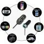 Quick Charge 3.0 USB Car Charger, Cdyiswu 60W/12A 5-Port Multi Fast Smart Car Charger Adapter, Compatible Phone XS/XR/X/8/Plus, Pad/Air/Mini, Galaxy S10/10+/9/8/Note and More (Black)
