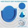 Phone Grip for Socket Holder, pop-tech 2 Pack Silicone Car Phone Mount Adhesive for Collapsible Grip & Stand with 3M Adhesive Replacement for Car Dashboard, Desk, Wall, Home, Office and More Blue