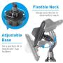 Macally Cup Phone Holder for Car Mount for Apple iPhone 11 Pro Max XS XS Max XR X 8 8+ 7 7 Plus 6s 6 5s SE, Samsung Galaxy S10 Plus S9 S8 Note, LG, Nexus, Google Pixel 3, Motorola, Smartphone (MCUP),Black