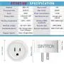 Sintron ST-027 Smart Plug Socket - (3 pcs) Works with iPhone Siri Amazon Alexa Google Home Google Assistant, No Hub Required, Energy Saving A+++, Smart Phone/PC/Mac/Linux/Windows/iOS/Android Sintron ST-027 Smart Plug Socket - (3 pcs) Works with iPhone Siri Amazon Alexa Google Home Google Assistant, No Hub Required, Energy Saving A+++, Smart Phone/PC/Mac/Linux/Windows/iOS/Android