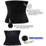 VENUZOR Waist Trainer Belt for Women - Waist Cincher Trimmer - Slimming Body Shaper Belt - Sport Girdle Belt (UP Graded)