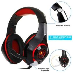 RONSHIN 3.5mm Gaming Earphone Gaming Headset Xbox One Headset with Microphone for PC PS4 Laptop Phone