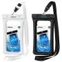 Mpow 084 Waterproof Phone Pouch Floating, IPX8 Universal Waterproof Case Underwater Dry Bag Compatible iPhone 11 Pro Max/XS Max/XR/X/8P/7P Galaxy S10/S9 Note 10/9 Google Pixel Up To 6.5" (Black+White) Mpow 084 Waterproof Phone Pouch Floating, IPX8 Universal Waterproof Case Underwater Dry Bag Compatible iPhone 11 Pro Max/XS Max/XR/X/8P/7P Galaxy S10/S9 Note 10/9 Google Pixel Up To 6.5" (Black+White)