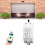 Smart Wi-Fi Alexa Garage Door Openers Remote control Smart Phone Wireless Android iOS APP Compatible with Alexa and Google Assistant IFTTT, No Hub needed