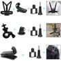 Kitspeed Expansion Accessories Kit for DJI OSMO Pocket Action Camera,Including Mobile Phone Holder,Extension Base,Tripod,Car Suction Cup Bracket,Strap Clip and More