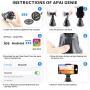 Smart Portable Selfie Stick,360°Rotation Auto Face Object Tracking Camera Tripod Holder Smart Shooting Cell Phone Camera Mount, Vlog Shooting Smartphone Mount Holder for All iPhone Android Phone