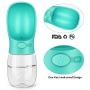 pedy Dog Water Bottle, Pet Travel Water Bottle with ABS Food Grade Small Dog Travel Outdoor Water Drinking Bottle