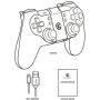 GameSir T1 Bluetooth Wireless Controller Android PUBG Gamepad, Wired USB PC Gaming Controller(Windows 7/8/10), PS3