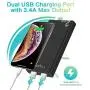 TG90 Portable Charger 20000mAh Power Bank Cell Phone Charger External Battery Pack Compatible with iPhone X 8/8 Plus 6/6S Plus iPad iPod Android Phone Tablets TG90 Portable Charger 20000mAh Power Bank Cell Phone Charger External Battery Pack Compatible with iPhone X 8/8 Plus 6/6S Plus iPad iPod Android Phone Tablets