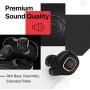 Aiwa - Prodigy Air - True Wireless Earbuds - Bluetooth 5.0-32Hr Playtime with Rechargeable Case - Pairs Instantly - IPX5 Water Resistant - Built in Mic - HD Sound