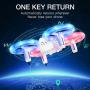 Mini Drone for Kids and Beginners - KOOME Upgraded Q8 LED Drone, RC Nano Pocket Quadcopter, Easy to Fly for Kids, Auto Hovering, 3D Flips, One Key Return, Long Flight Time & Long Control Range