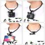 Taisioner POV/VLOG Smartphone Selfie Neck Holder Mount for GoPro AKASO Action Camera and Cell Phone Video Shoot Accessories