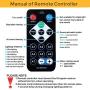 Sound Activated Party Lights with Remote Control, Battery Powered/USB Portable RBG Disco Ball Light, Dj Lighting, Strobe Lamp 7 Modes Stage Party Supplies for Home Room Dance Parties Birthday Karaoke