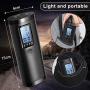 Portable Air Compressor - Vastar Mini Air Pump Tyre Inflator 100PSI / 2000mAh Rechargeable Lithium Battery with Digital LCD LED Light, Air Pressure Detection and Automatic for Car Bicycle Ball Tires
