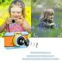 Dessports Kids Digital Cameras for Girl - Selfie Rechargeable Child Mini Toddler Toy Camera for Kids 2.4Inches HD Screen Video Camcorder with Flash Light for 4-8 Years Old Boys