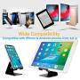 Desk Cell Phone Stand Holder Aluminum Phone Dock Cradle Compatible with Switch, All Android Smartphone, for iPhone 11 Pro Xs Xs Max Xr X 8 7 6 6s Plus 5 5s 5c Charging, Accessories Desk (Black)