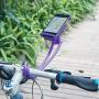 Lazy Bracket - Universal Hanging on Neck Lazy Phone Holder DIY Free Rotating Stand on Table Smart Multiple Functions Mobile Phone Mount Stand(Blue)