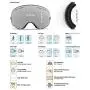 COPOZZ Ski Goggles, G1 OTG Snowboard Snow Goggles for Men Women Youth, Interchangeable Double Layer Anti Fog UV Protection Lens, Polarized Goggles Available COPOZZ Ski Goggles, G1 OTG Snowboard Snow Goggles for Men Women Youth, Interchangeable Double Layer Anti Fog UV Protection Lens, Polarized Goggles Available