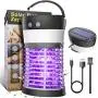 Bug Zapper, Electric Solar Mosquito Killer for Indoor & Outdoor, 3000V High Powered Pest Control Waterproof UV Mosquito Zapper,Rechargeable Insect Fly Trap for Home,Kitchen,Patio, Backyard,Camping Bug Zapper, Electric Solar Mosquito Killer for Indoor & Outdoor, 3000V High Powered Pest Control Waterproof UV Mosquito Zapper,Rechargeable Insect Fly Trap for Home,Kitchen,Patio, Backyard,Camping