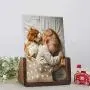 Lezgo 4x6 inch Picture Frame (2 Pack)- Photo Frame Made of Solid Wood Acrylic High-Definition Glass for Table Top Display