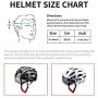 XINERTER Adult Bike Helmet Road Bike Helmet and Cycling mask Detachable Magnetic Goggles Replacement Lining Removable Bicycle Helmets for Men and Women Adjustable Size 22-24.2 Inches.