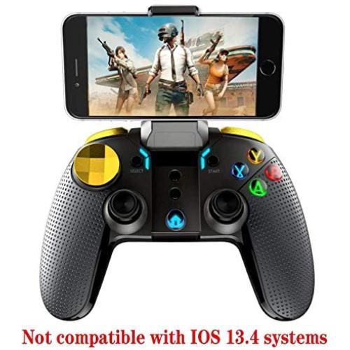 Wireless Controller Gamepad Mobile Phone Game Controller Compatible with iOS iPhone8/XR/XS /iPhone11 Android Smart Phone Tablet PC（Android 6.0or ios11.0 or Above）