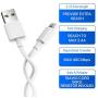 AUNC iPhone Charger 4PACK 3/3/6/6Feet Long USB Charging Cable High Speed Connector Data Sync Transfer Cord Compatible with iPhone Xs Max/X/8/7/Plus/6S/6/SE/5S iPad