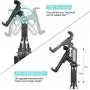 LUXMO Cup Holder Phone Mount & Tablet Holder for Car, 2-in-1 Car Cradles with Adjustable Neck Extended Cup Holder for Cell Phone iPhone, Samsung, Google & iPad Air/Mini, Galaxy Tab Under 12.9”Tablet.