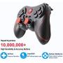 Mobile Gaming Controller T3 Wireless Game Controller Gamepad Bluetooth 3.0 Joystick Joystick for Mobile Phone Tablet TV Box Holder-Black with Stand-,