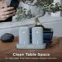 Mangata Orbit [Cordless Power Bank Charging Dock] for Home & Office | 2-Pack 5000 mAh Fast Charge Battery, UL-2056 Certified | Apple, Samsung, iWatch