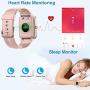 Willful Smart Watch for Android Phones and iOS Phones Compatible iPhone Samsung, IP68 Swimming Waterproof Smartwatch Fitness Tracker Fitness Watch Heart Rate Monitor Smart Watches for Men Women Pink