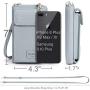 Women Crossbody Cell Phone Bag Small Shoulder Purse Leather Travel RFID Card Slots Wallet Case Handbag Phone Pocket Baggap Clutch for iPhone 11 Se 2020 11 Pro Xr X Xs Max 8/7/6 Plus Samsung