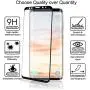 [2 Pack] MSLAN Samsung Galaxy S8 Screen Protector,3D Curved Tempered [Anti-Bubble][9H Hardness][HD Clear][Anti-Scratch][Case Friendly] Glass Screen Film Compatible Samsung Galaxy S8 Black