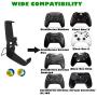 2 Pcs Xbox One Controller Phone Clip Mount, Foldable Mobile Phone Mount Cellphone Holder Compatible with Microsoft Xbox One/Xbox One S/Steelseries Nimbus/SteelSeries Stratus XL/Steam Controllers