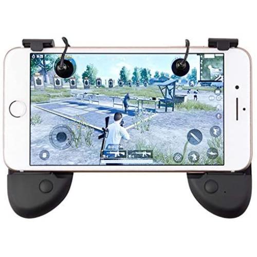 NOLOGO Fssh-mlx PUBG Mobile Phone Game Fire Button with Gamepad Controller Suction Aim Key Mobile Gaming Trigger Knives Out Rules of Survival