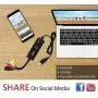 Diamond VC500 USB 2.0 One Touch VHS to DVD Video Capture Device with Easy to use Software, Convert, Edit and Save to Digital Files For Win7, Win8 and Win10