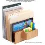 MobileVision Bamboo Multi Device Organizer for Smartphones, Tablets and Laptops, 5 Slots MobileVision Bamboo Multi Device Organizer for Smartphones, Tablets and Laptops, 5 Slots