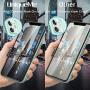 UniqueMe 2 Pack Screen Protector +2 Pack Camera Lens Protector for iPhone 11(6.1 inch) [Easy Install Frame] Tempered Glass, Case-Friendly No-Bubble High Definition-Clear