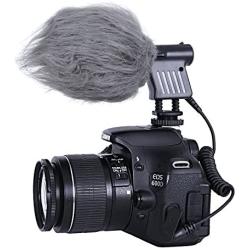 Movo VXR1000 Mini HD Shotgun Condenser Microphone for DSLR Video Cameras