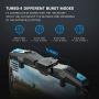 GameSir F4 Falcon PUBG Mobile Controller for Android iOS iPhone,Gaming Grip Joysticks for Fortnite/COD/Rules of Survival, Mobile Game Triggers 9 Times per Second