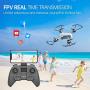 SNAPTAIN A10 Mini Foldable Drone with 720P HD Camera FPV WiFi RC Quadcopter w/Voice Control, Gesture Control, Trajectory Flight, Circle Fly, High-Speed Rotation, 3D Flips, G-Sensor, Headless Mode